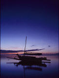 Sailing Prahus on Sanur Beach