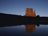 Sunrise by a Lake in Monument Valley