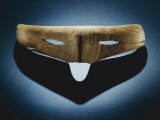 Wooden Inupiat Snow Goggles Retrieved from the Utqiagvik Archeological Site
