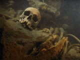 A Human Skull Lies Inside the Wreckage of a German U-Boat