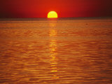 The Sun Sinks into Pamlico Sound