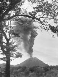 View of Ngauruhoe Volcano  Which Erupted in December 1934
