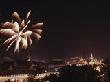 Fireworks Light up the Sky in Bangkok