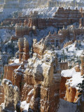 View of Bryce Canyon National Park in Winter