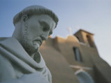 View of a Statue at the 18th-Century San Francisco De Asis Mission