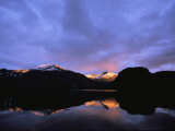 Twilight View  Punchbowl Lake  Alaska