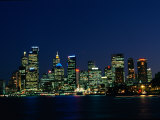 A View Across Sydney Harbour of the City Skyline