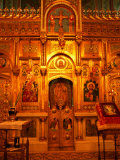 Interior Artworks of Episcopal Church  or the Monastery of Curtea De Arges  Romania 
