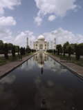 The Taj Mahal in Agra  the Final Resting Place of Shah Jahan  Fifth Mogul Emperor of India