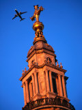 Ball and Lantern of Golden Gallery on St Paul's Cathedral  London  United Kingdom