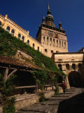 Turnul Cu Ceas Clocktower (1360)  Sighisoara  Mures  Romania 