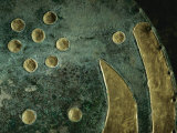 A Close View of the Sky Disk Showing the Pleiades Constellation