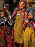 Rajasthani Puppets for Sale in Street Stall  Jaipur  India