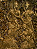 Bas-Relief at the Temple of Wat Xieng Thong (Golden City Monastery)  Luang Prabang Laos