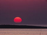 Sunset over Chincoteague Island Marsh  Virginia