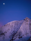 Moonrise over Mount Blanc De Cheilon  3870 Meters