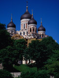 Russian Orthodox Alexandr Nevsky Cathedral  Built Between 1894 and 1900  Tallinn  Estonia