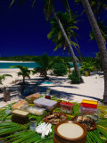 Banquet on Beach  Cook Islands