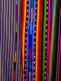 Woven Fabric Detail  Chichicastenango  Quiche  Guatemala 