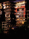 Lodges Built on Hillside  Banaue  Ifugao  Philippines