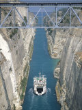 Corinth Canal  Peloponnisos  Greece