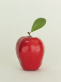 Apple with Leaf