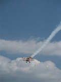 Biplane at an Air Show