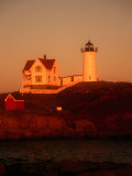 Museum and Portland Head Light House at Cape Elizabeth  Portland  Maine  Portland  USA