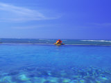 Woman in Water at Beach