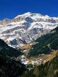 Town of Renaz in the Dolomites  Italy