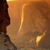 El Capitan at Sunset  Yosemite National Park  USA