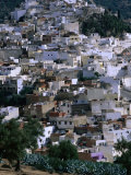 Overhead of Moulay Idriss  Meknes  Morocco