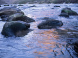 Boulders in Colerado River  Grand Canyon National Park  AZ