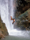 Diving  Deer Creek Falls  Grand Canyon National Park  AZ