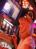 Gaming in a Casino  Las Vegas  NV