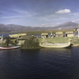 Uros Islands  Lake Titicaca  Peru