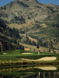 Golfcourse at the Foot of the Hill