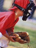Child Playing Baseball