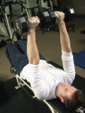 Man Lifting Weights