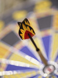 Dart on the Bull's-Eye of a Dart Board