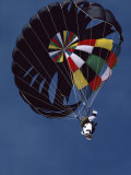 Skydiver with Parachute