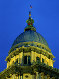 State Capitol  Springfield  Illinois  USA
