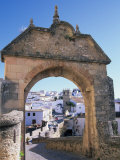 Entry to Ronda's Jewish Quarter  Andalucia  Spain