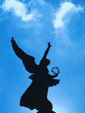Angel Statue Under Blue Sky - Architecture Montreal