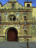 Church in San Andres Xecul  Guatemala