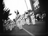 Marching Band in Gloucester  Massachusetts  USA