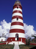 Candystripe Lighthouse  Elbow Cay  Bahamas  Caribbean