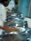 Steel Drums  Port of Spain  Trinidad  Caribbean