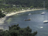 Beach Near Inn at English Harbor  Antigua  Caribbean