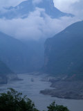 Entrance to Qutang Gorge  Three Gorges  Yangtze River  China